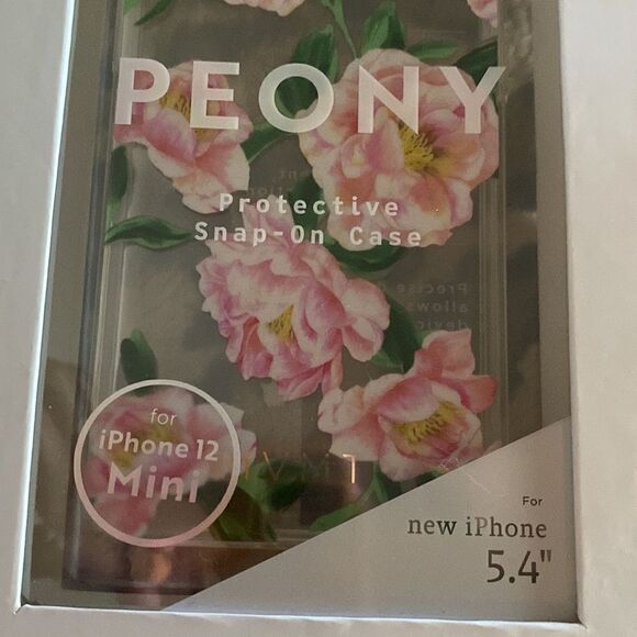 Floral Iphone 12 mini Case - Picture 2 of 2